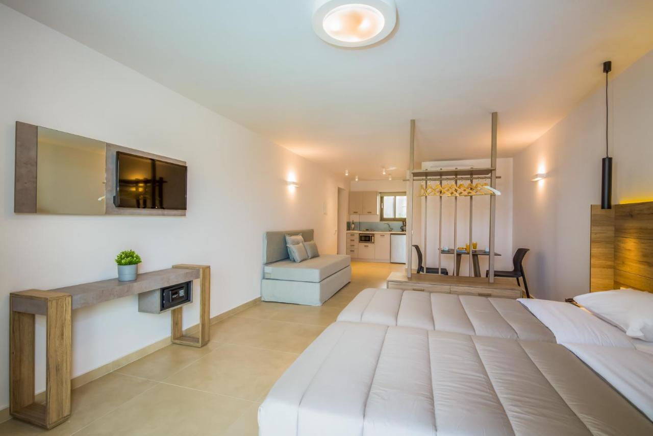 Stefan Village Hotel Agia Marina  ภายนอก รูปภาพ